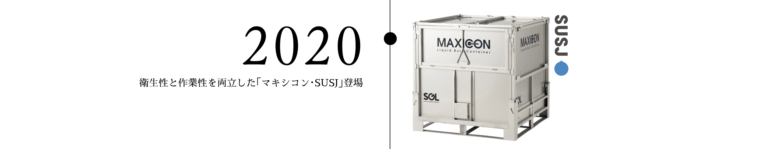 2020 衛生性と作業性を両立した「マキシコン・SUSJ」登場